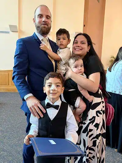 Greg Semones family